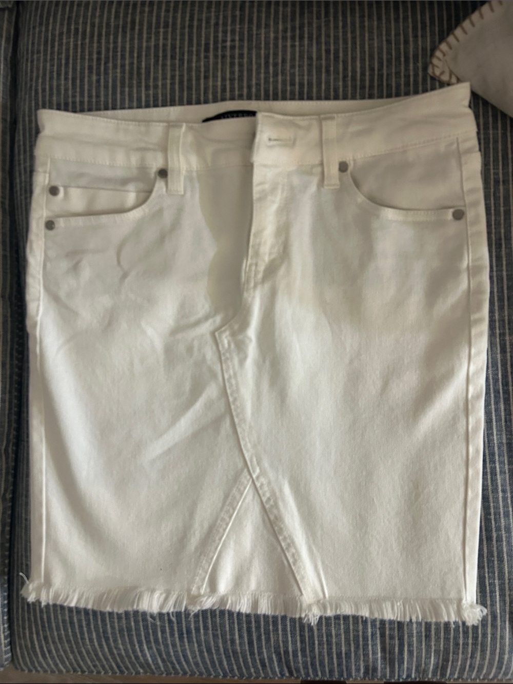 Liverpool White Mini Skirt